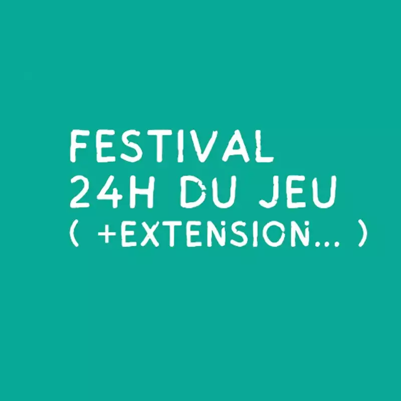 Logo du festival 24h du jeu (+ extension)