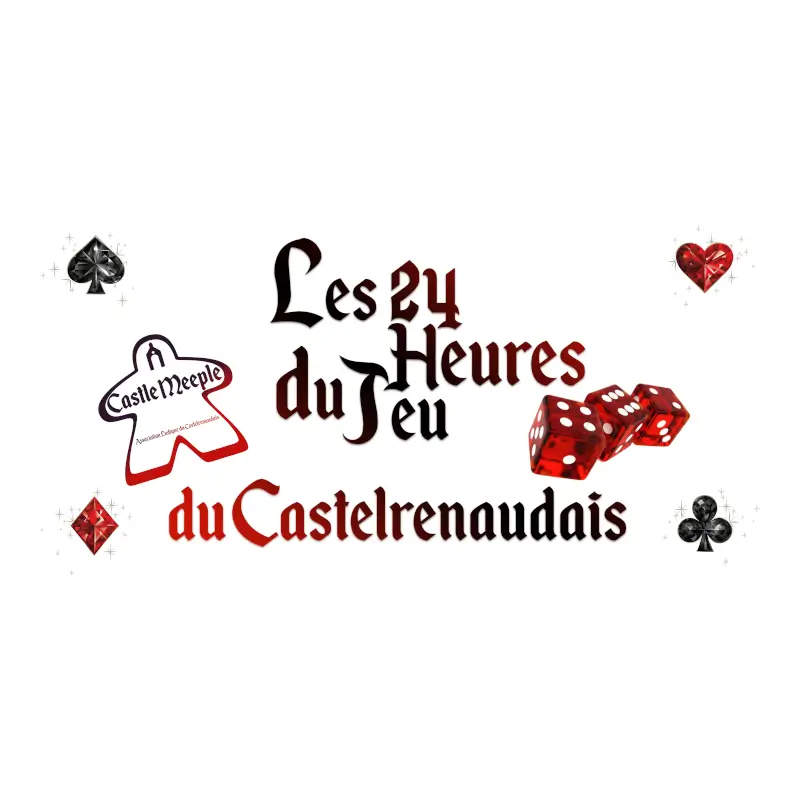 Logo du festival Les 24h du jeux du Castelrenaudais