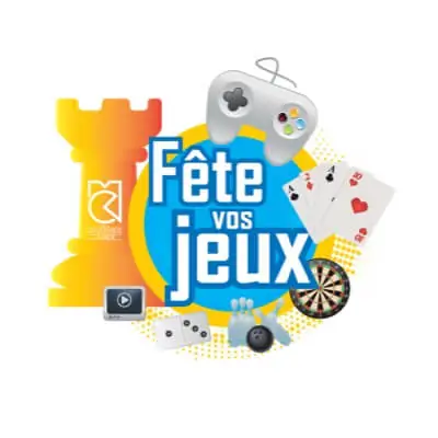 Logo du festival Fête vos jeux