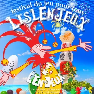 Logo du festival LislEnJeux 2025