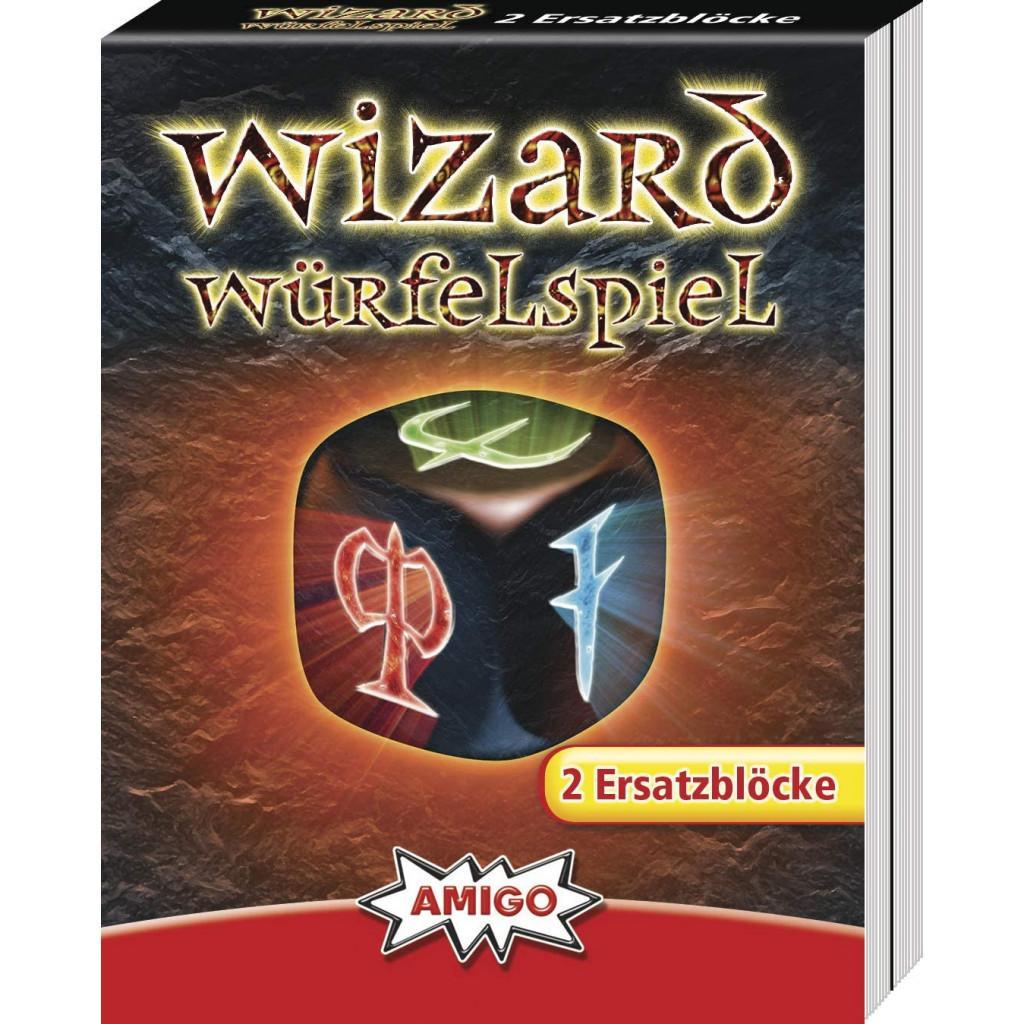 Wizard Würferlspiel (le Jeu De Dés) - Ersatzblöcke (2 Stück/2 Blocs De Recharge)