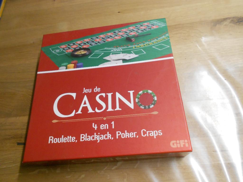 Jeu De Casino 4 En 1