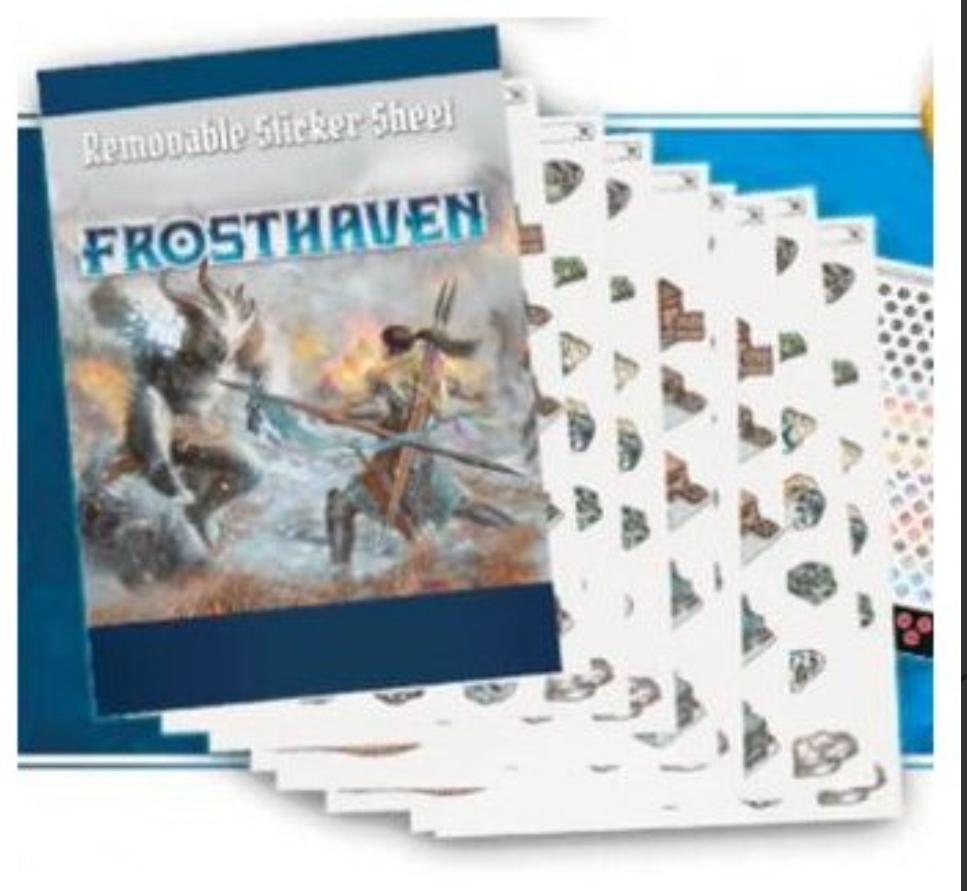 Frosthaven - Removable Sticker Set