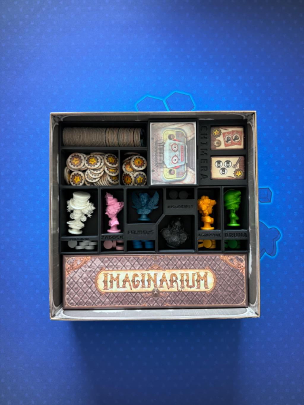 Imaginarium - Insert, Porte Carte Et Boîte Individuelle Pour Meeple