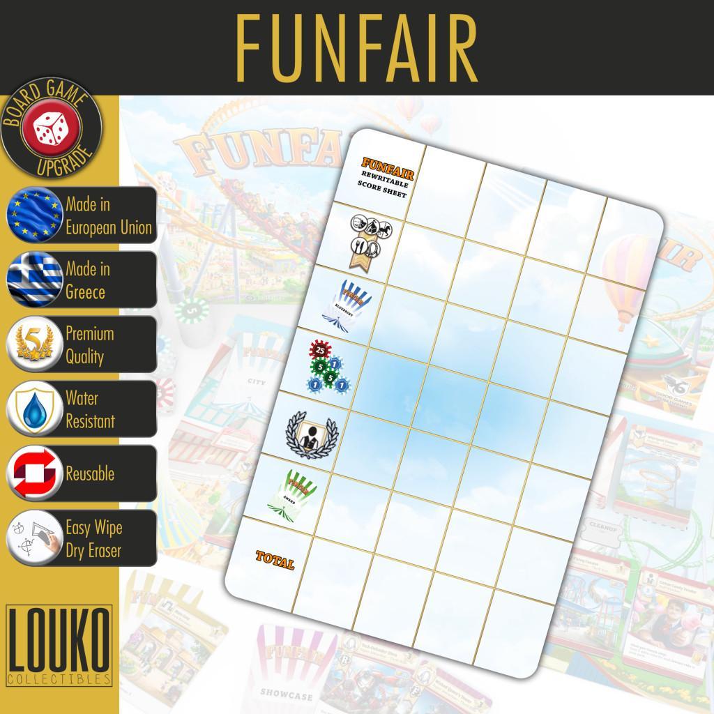 Funfair - Feuille De Score Réinscriptible