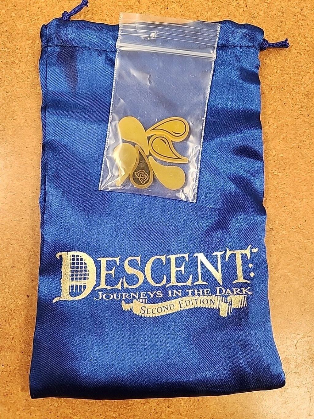 Descent (seconde Édition) - Sac Et Jeton Acrylique De Fatigue