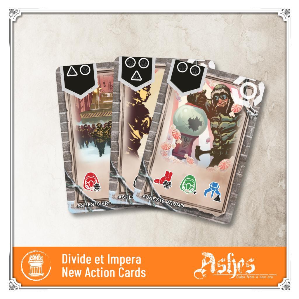 D.e.i.: Divide Et Impera - 3 Action Cards