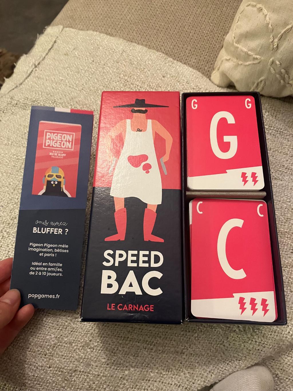 Speed Bac Le Carnage