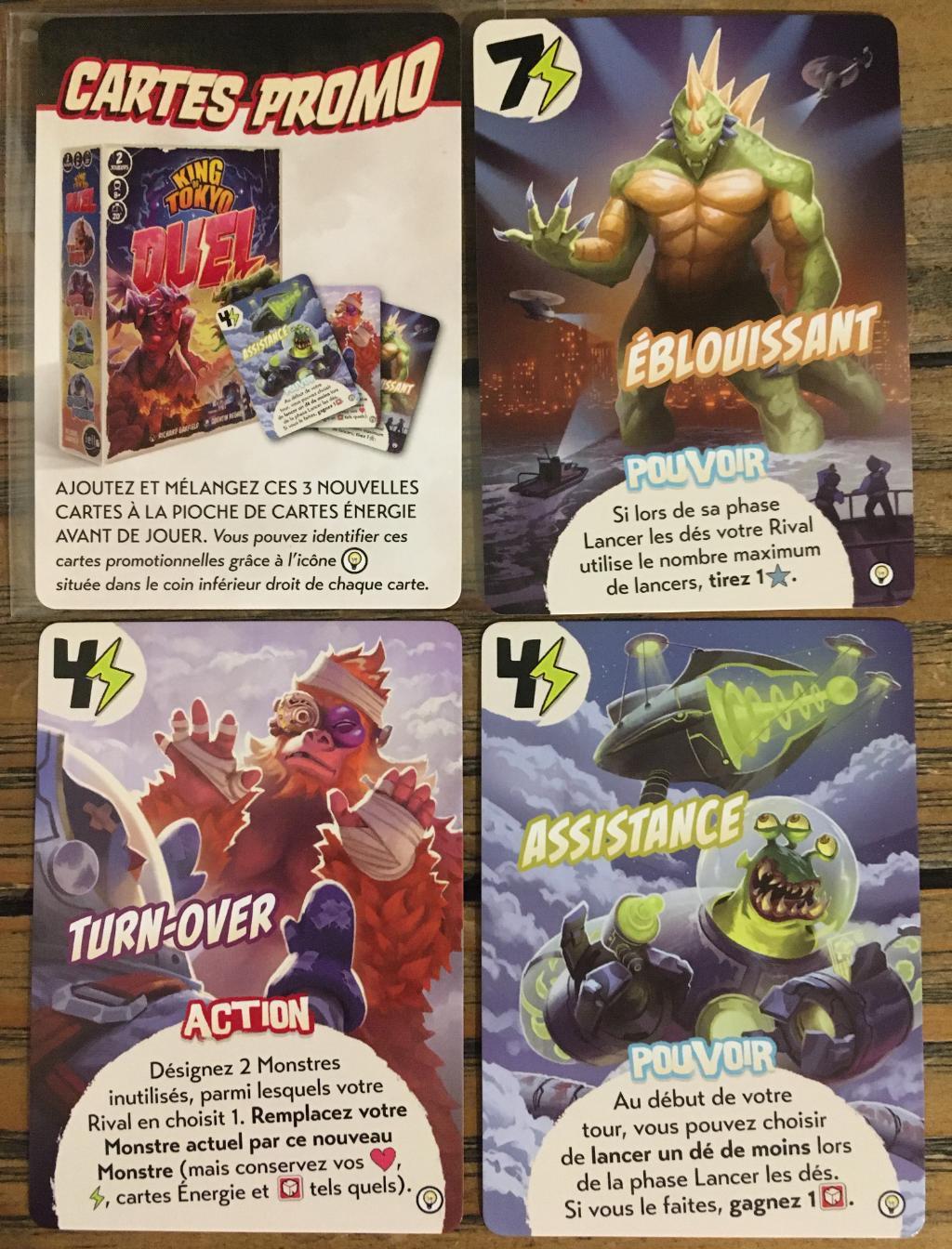 King Of Tokyo Duel - Cartes Promo