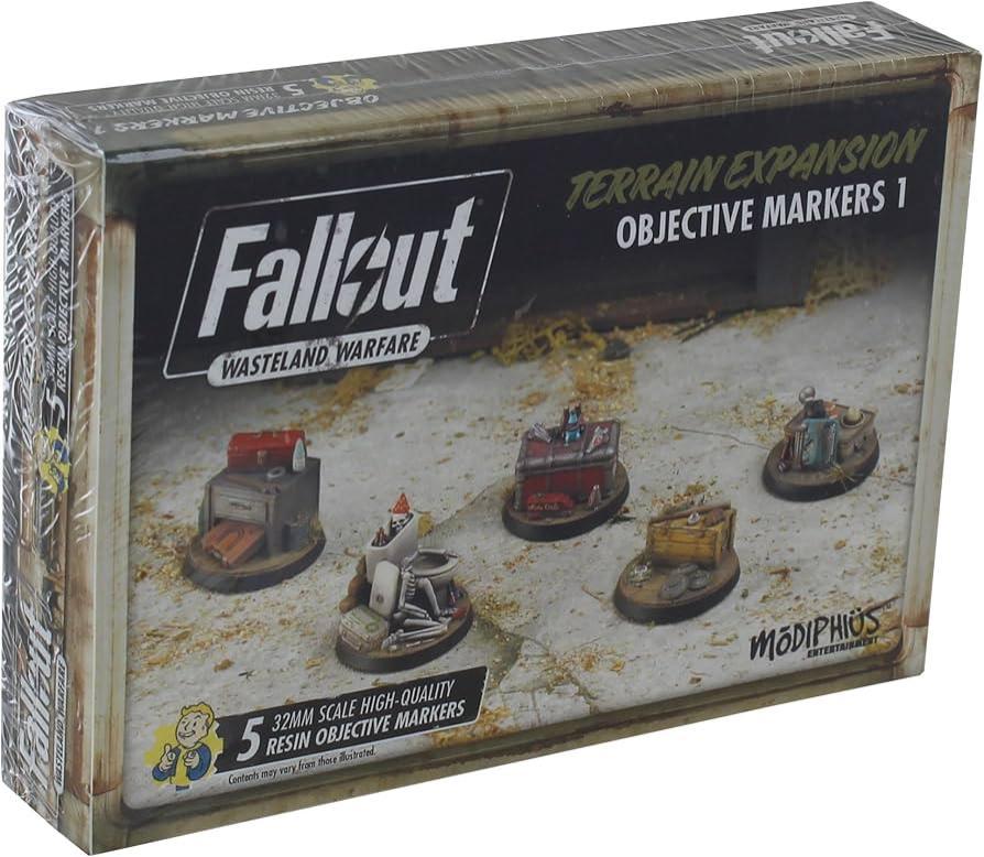 Fallout Wasteland Warfare - Objective Markers 1