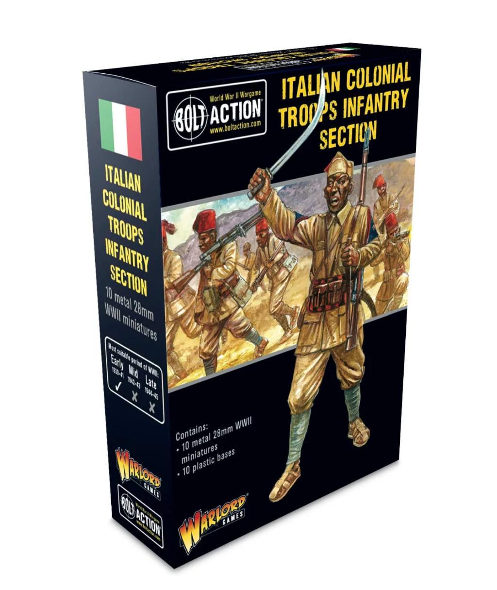 Bolt Action Italian Colonial Troops Infantry Section