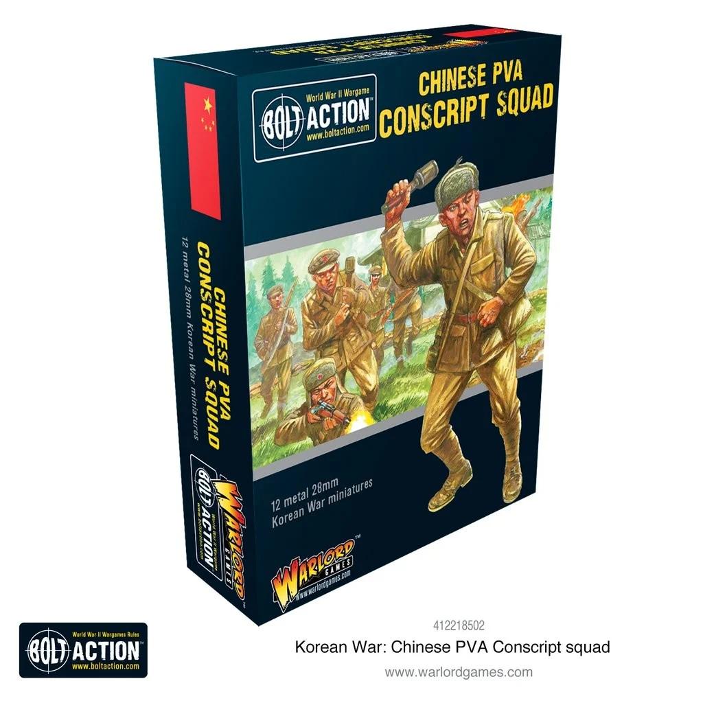 Bolt Action Chinese Pva Conscript Squad