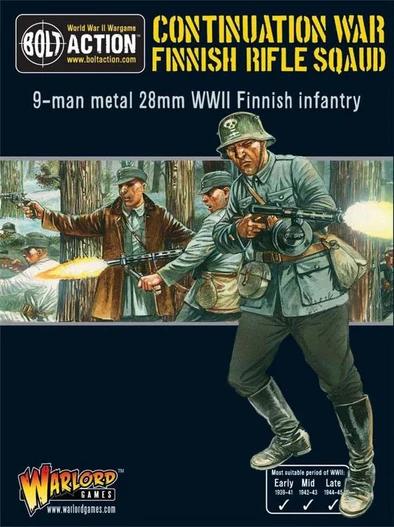 Bolt Action Continuation War Finnish Rifle Squad