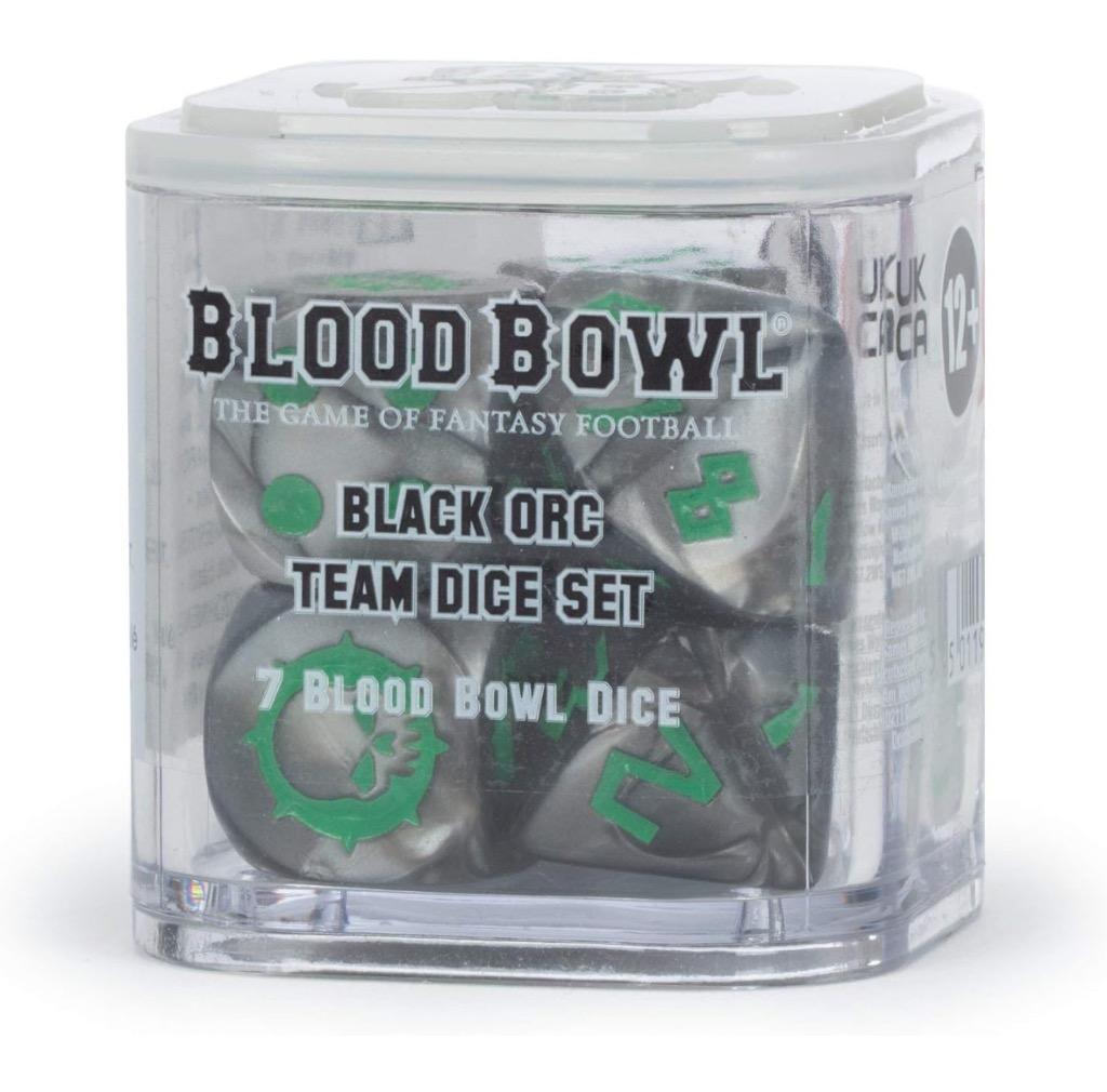 Blood Bowl: Édition Deuxième Saison - Set De Dés Black Orcs