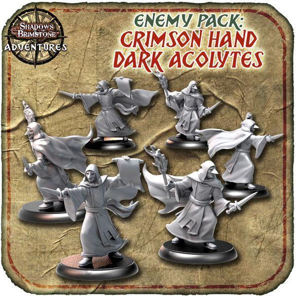 Shadows Of Brimstone: Crimson Hand Dark Acolytes Enemy Pack