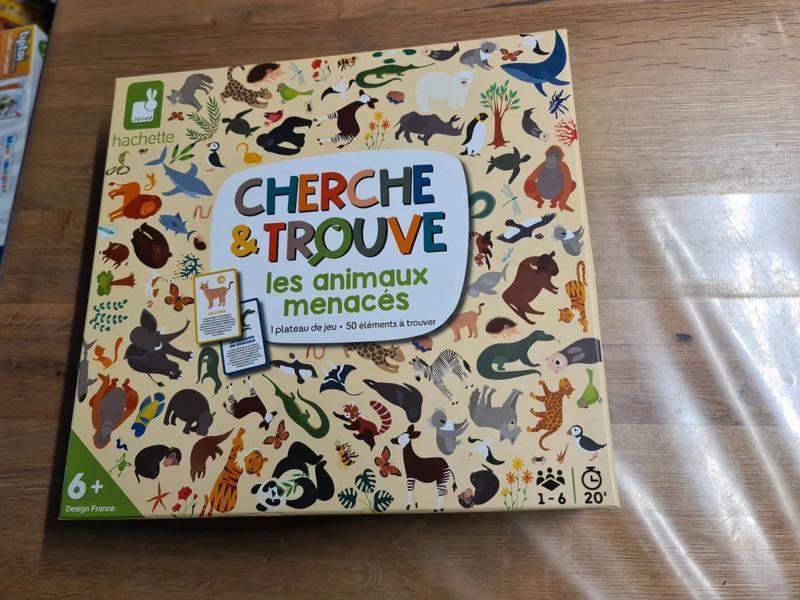 Cherche & Trouve Les Animaux Menaces