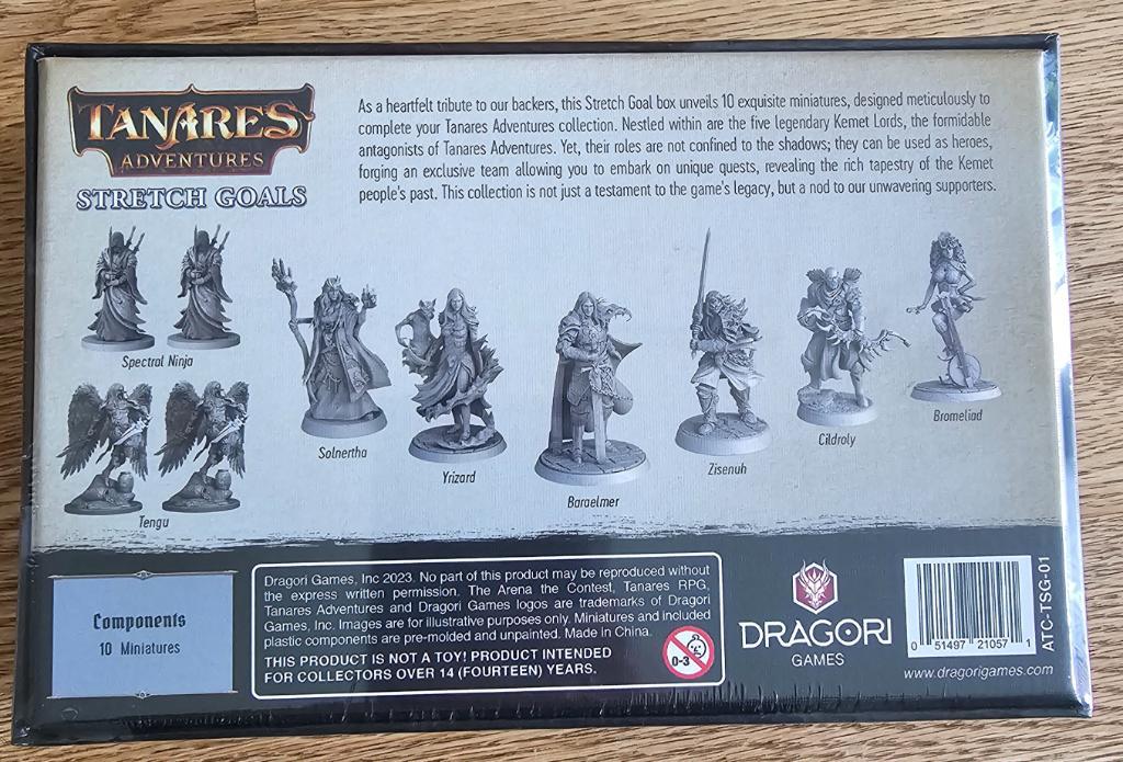 Tanares Adventures - Ultimate Edition - Coffret 10 Miniatures Stretch Goals