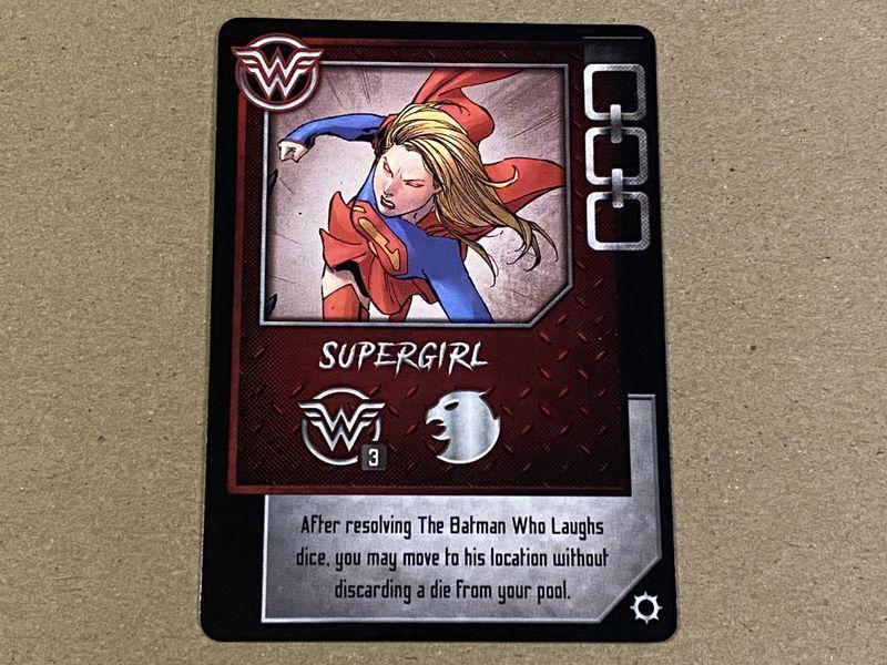 The Batman Who Laughs Rising - Supergirl Promo Card