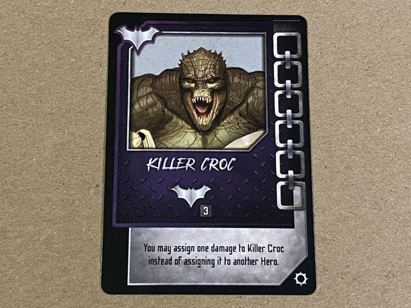 The Batman Who Laughs Rising - Killer Croc Promo Card