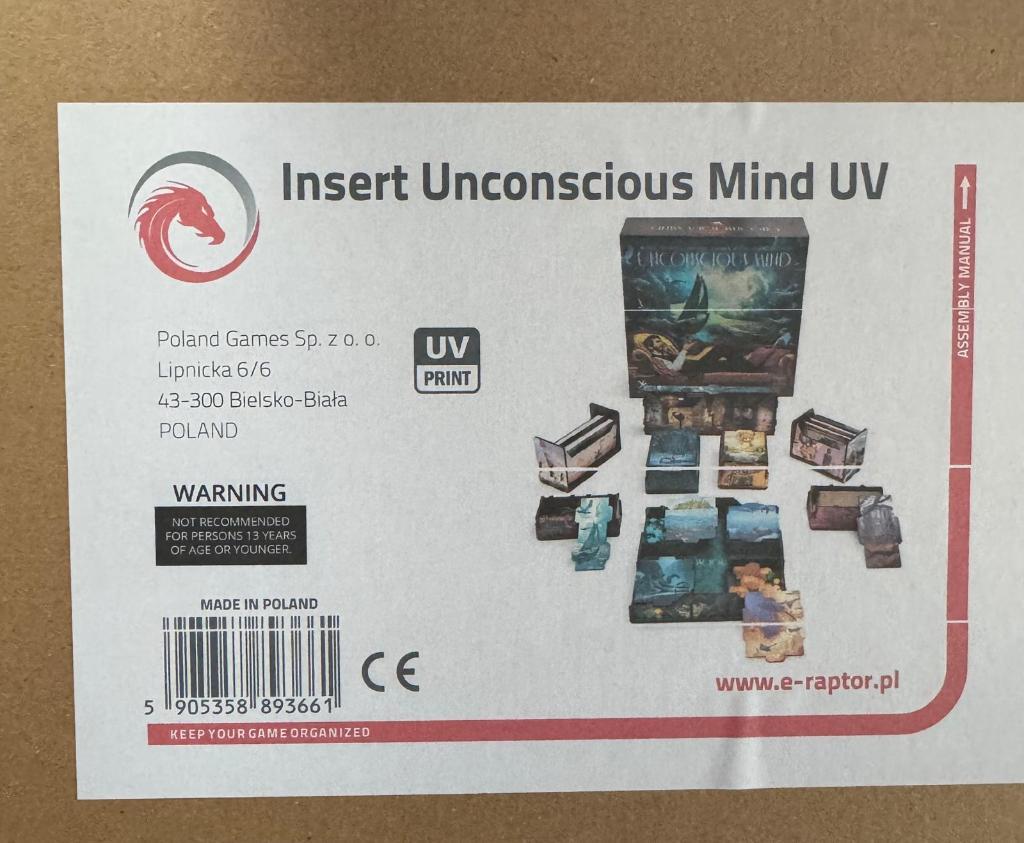 Unconscious Minds - Insert E Raptor