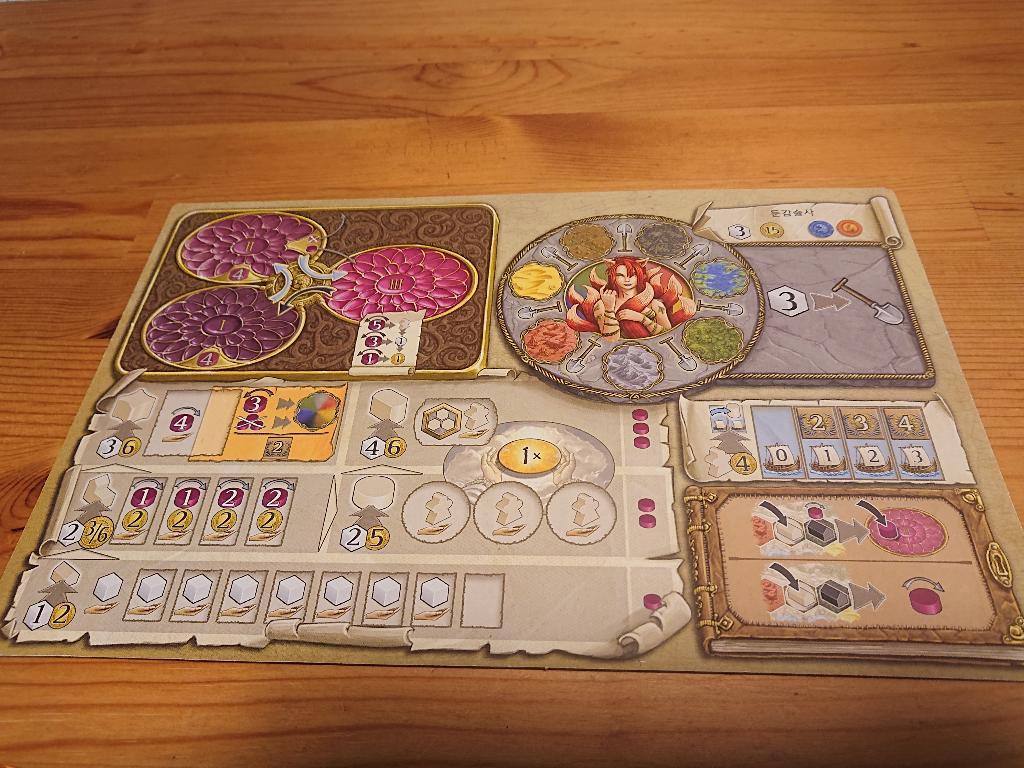 Terra Mystica - Plateau De Jeu Alternatif (version Coréenne)