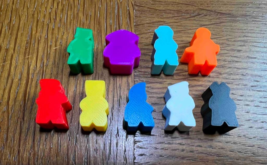 Scythe - Meeples Ouvriers Impression 3d