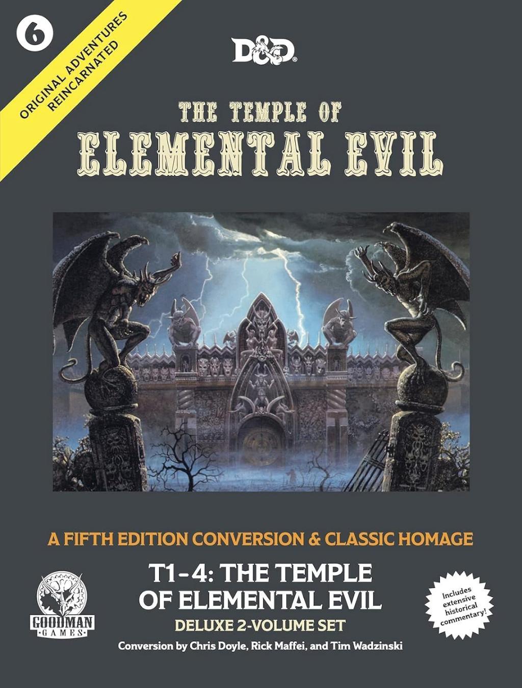 Goodman Games: Original Adventures Reincarnated #6: The Temple Of Elemental Evil