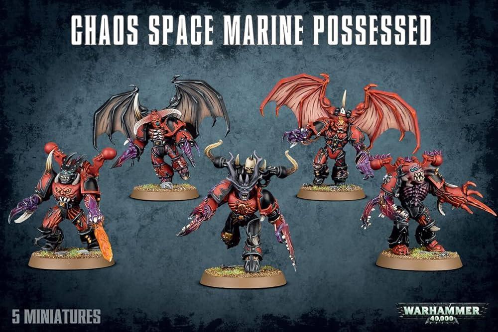 Chaos Space Marine Possessed