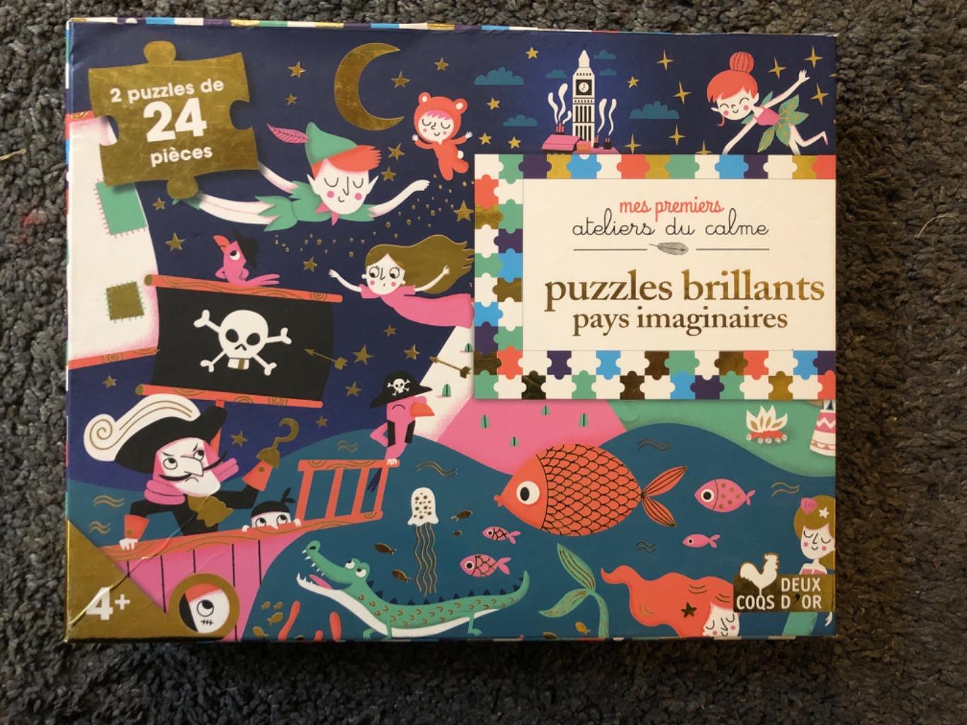 Puzzles Brillants Pays Imaginaires