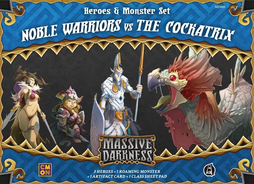 Massive Darkness: Heroes & Monster Set – Noble Warriors Vs The Cockatrix (english Edition)