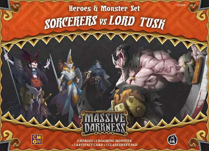 Massive Darkness: Heroes & Monster Set – Sorcerers Vs Lord Tusk