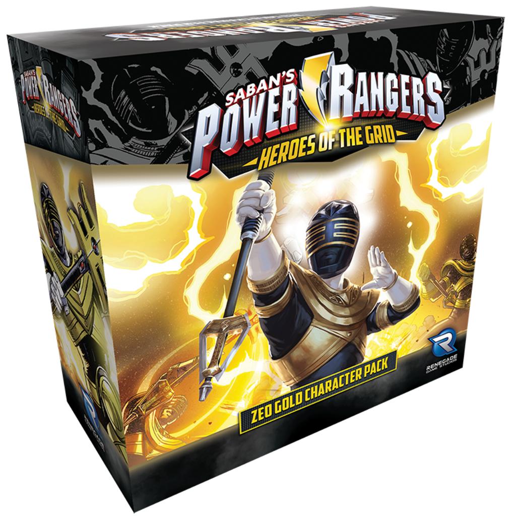 Power Rangers : Heroes Of The Grid - Zeo Gold Character Pack