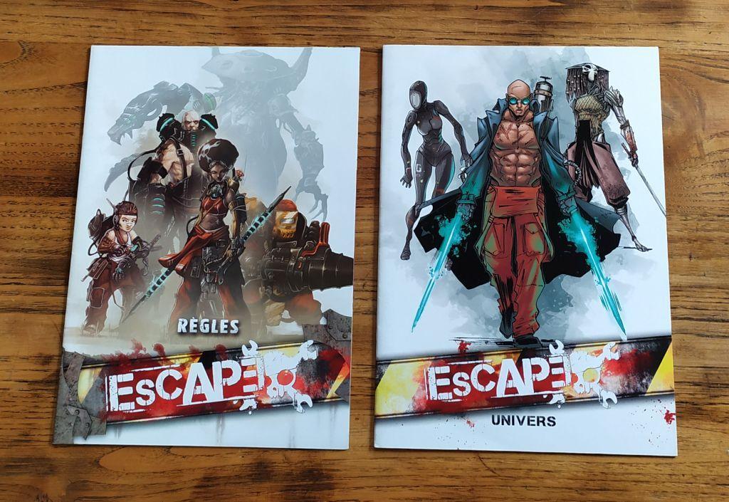 Escape : Révolution / Escape : Rébellion - Livrets (règles Et Univers)