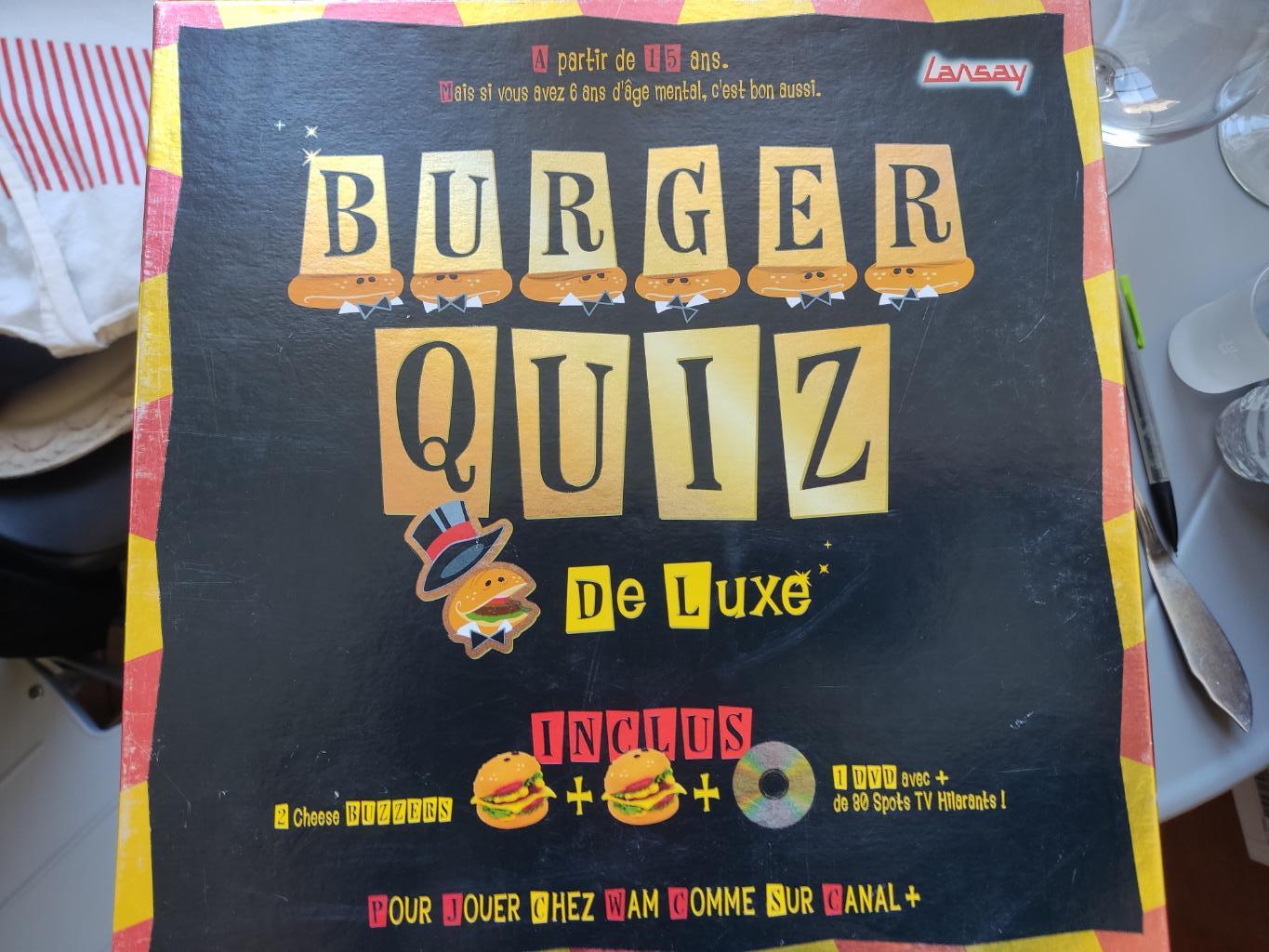 Burger Quiz De Luxe