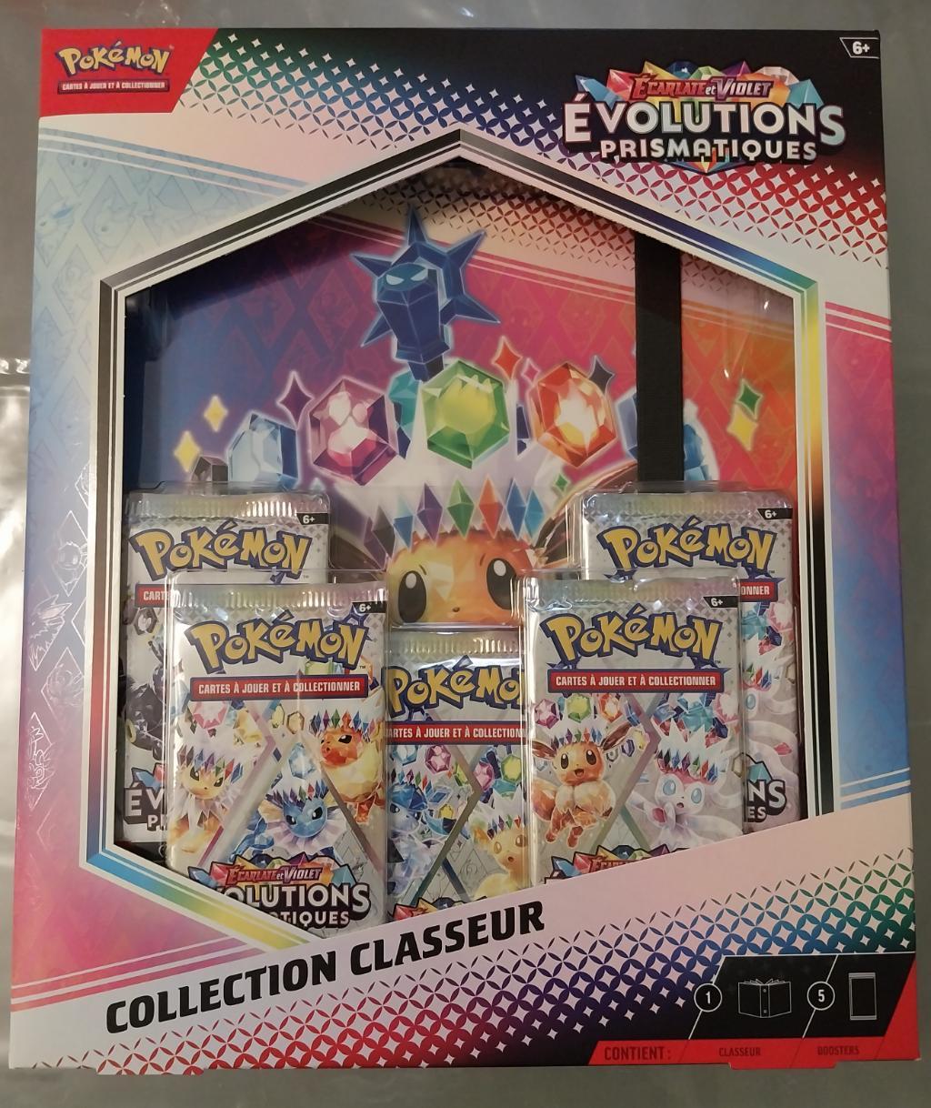 Coffret Collection Classeur évolutions Prismatiques