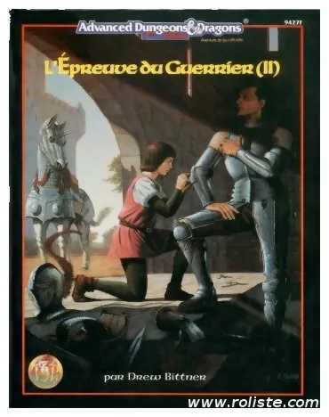 Ad&d 2 - Règles Avancées Officielles De Donjons Et Dragons - L'epreuve Du Guerrier Ii