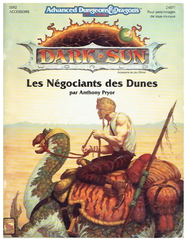 Ad&d - Dark Sun - Les Négociants Des Dunes