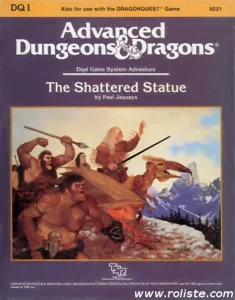 Ad&d - Dq1 - The Shattered Statue