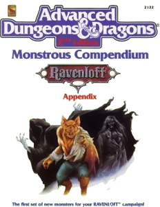 Ad&d - Ravenloft - Mc10 - Monstrous Compendium : Ravenloft Appendix