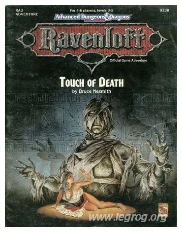 Ad&d - Ravenloft - Ra3 - Touch Of Death