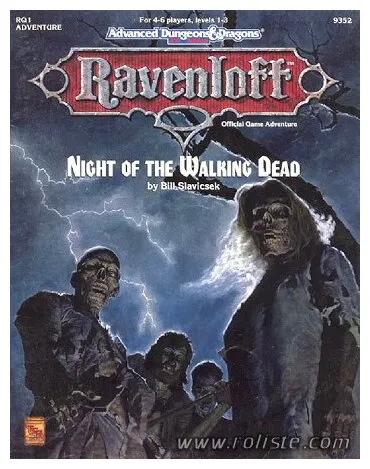 Ad&d - Ravenloft - Rq1 - Night Of The Walking Dead