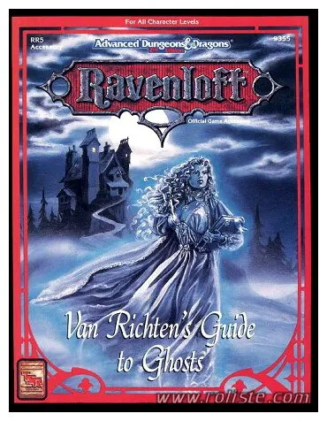 Ad&d - Ravenloft - Van Richten's Guide To Ghosts Rr5