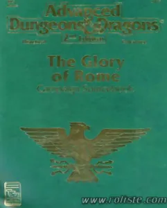 Ad&d - Règles Avancées Officielles De Donjons Et Dragons - Hr5 - The Glory Of Rome