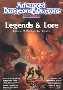 Ad&d - Règles Avancées Officielles De Donjons Et Dragons - Legends & Lore