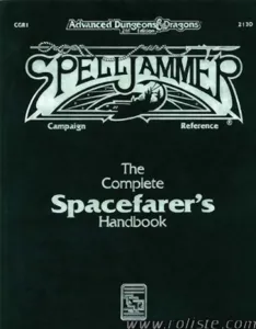 Ad&d - Spelljammer - The Complete Spacefarer's Handbook Advanced Dungeons & Dragons - Cgr1