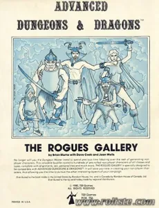 Ad&d - The Rogues Gallery (the)