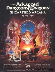 Ad&d - Unearthed Arcana