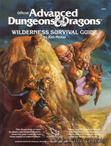 Ad&d - Wilderness Survival Guide