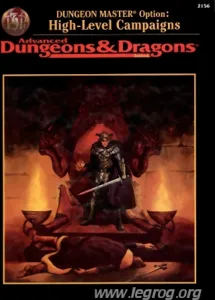 Advanced Dungeons And Dragons - Dungeon Master Option : High-level Campaigns