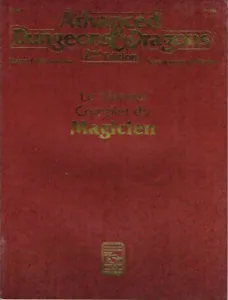 Advanced Dungeons & Dragons - Le Manuel Complet Du Magicien